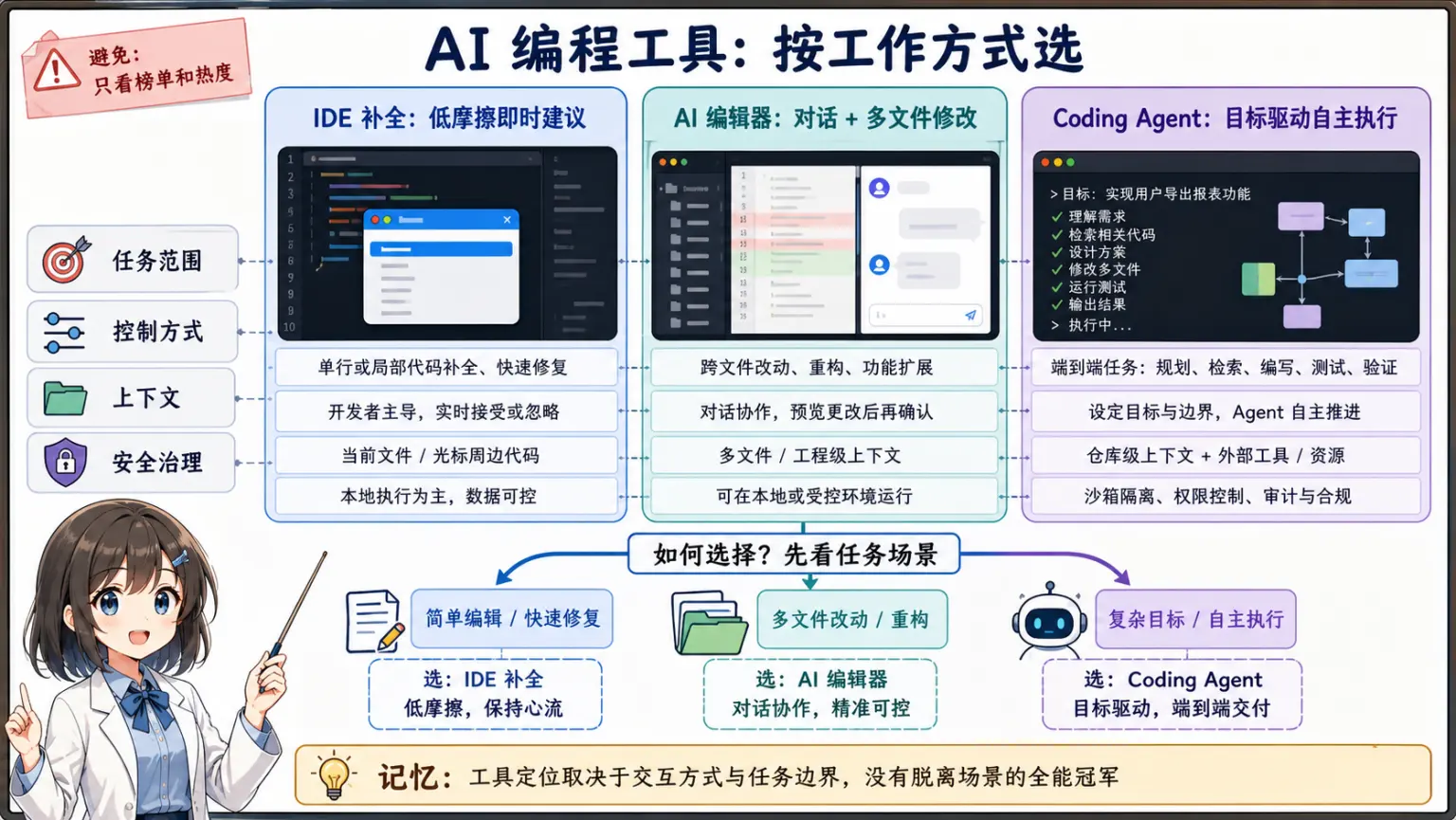 AI编程工具专题第1题机制与工程取舍图解