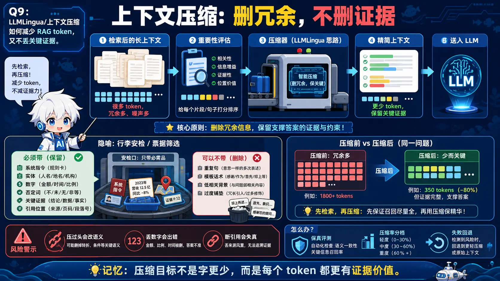 LLMLingua 上下文压缩图解