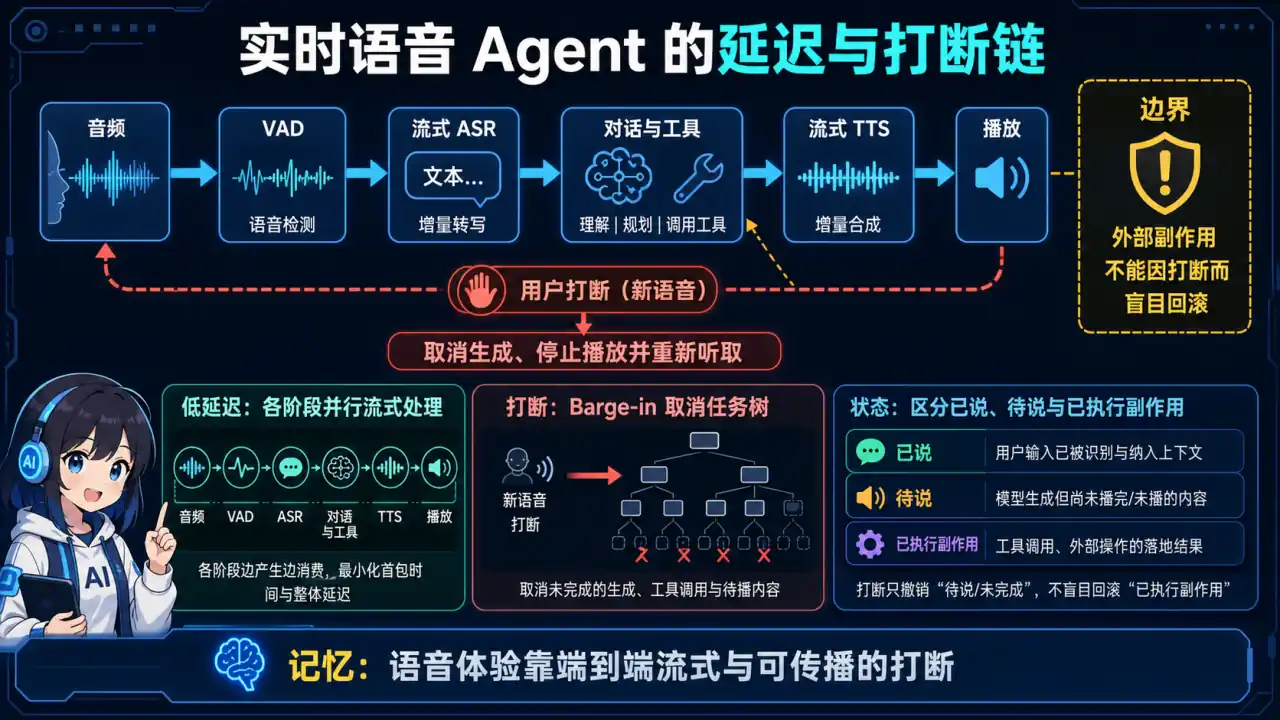 25 模块 Q8 教学图:设计一个实时语音 Agent